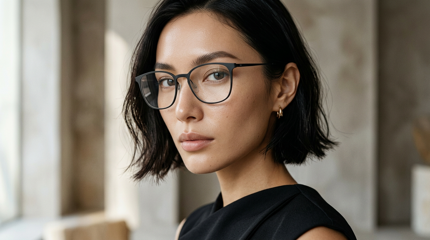 Moonix 智能眼镜高端时尚大片图